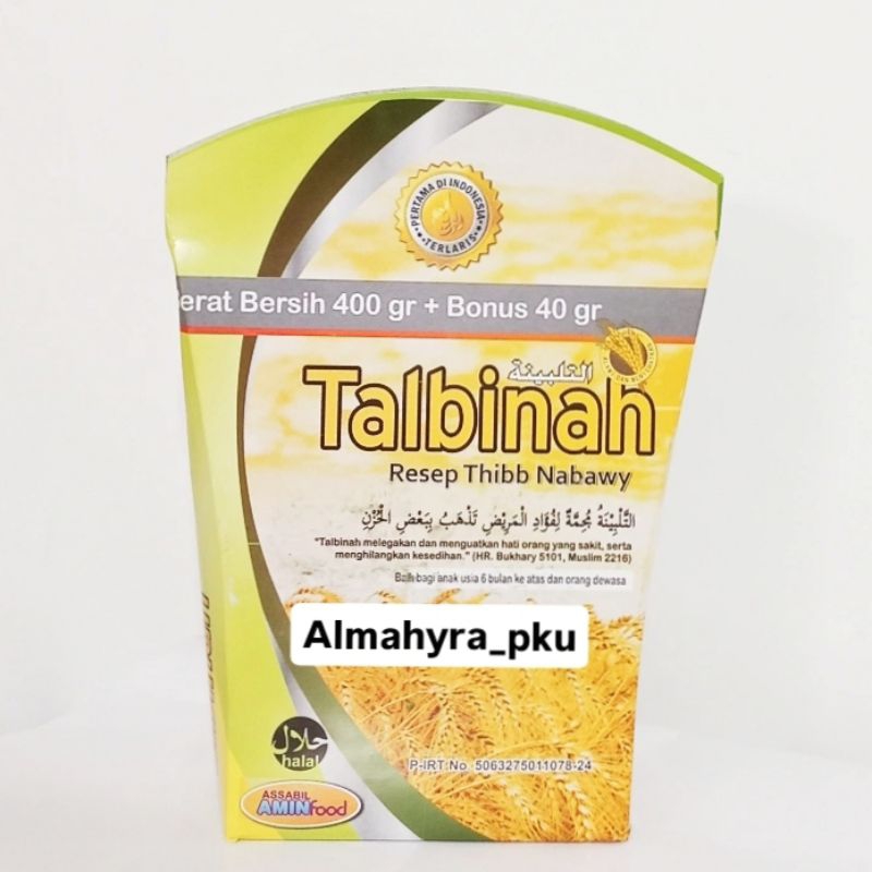 

Tepung Gandum Talbinah | Talbinah 400gr+40gr Resep Thibb Nabbawy