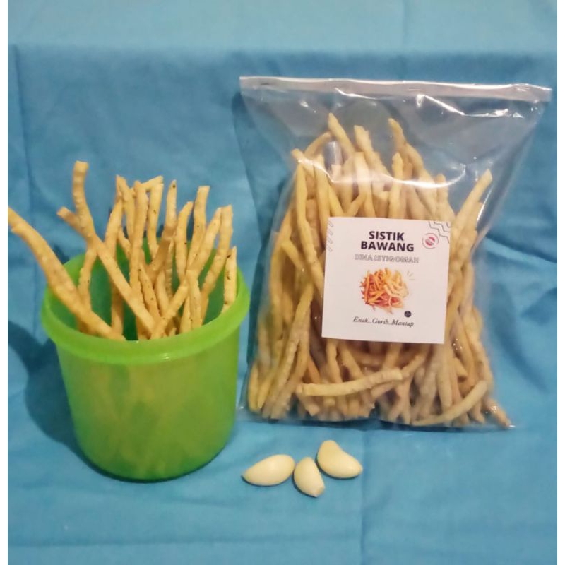 

Sistik bawang original renyah & gurih 500 gr