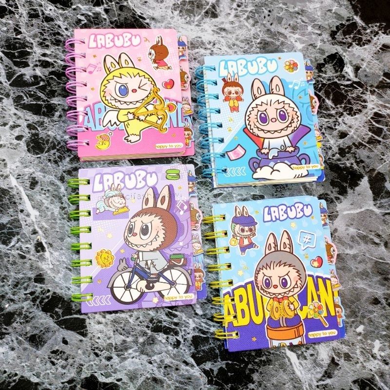 

NOTEBOOK SPIRAL 205-4 LABUBU (80 LEMBAR) / BUKU TULIS CATATAN / NOTES MEMO