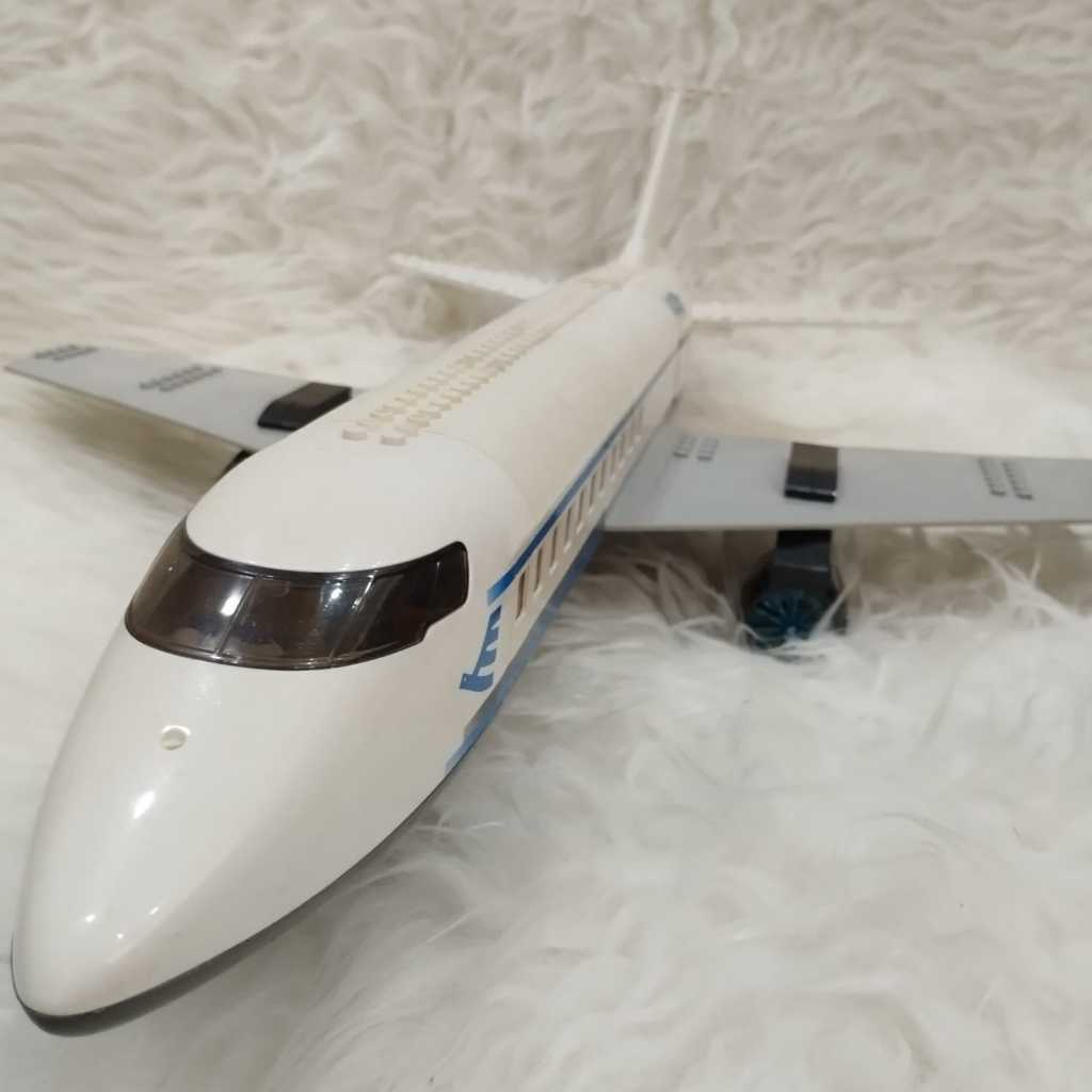 Lego MOC Airplane private jet Charter / pesawat Jumbo Putih White Ori Original asli