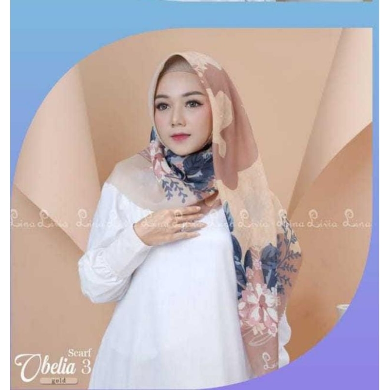 Obelia 3 Scarf by LinaLivia Hijab
