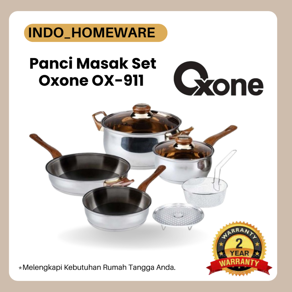 OXONE WAJAN PANCI SET OX-911 / OX911 / OX 911 6 PIECES