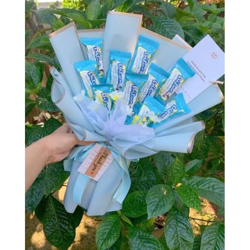 

bouquet Snack coklat Dilan