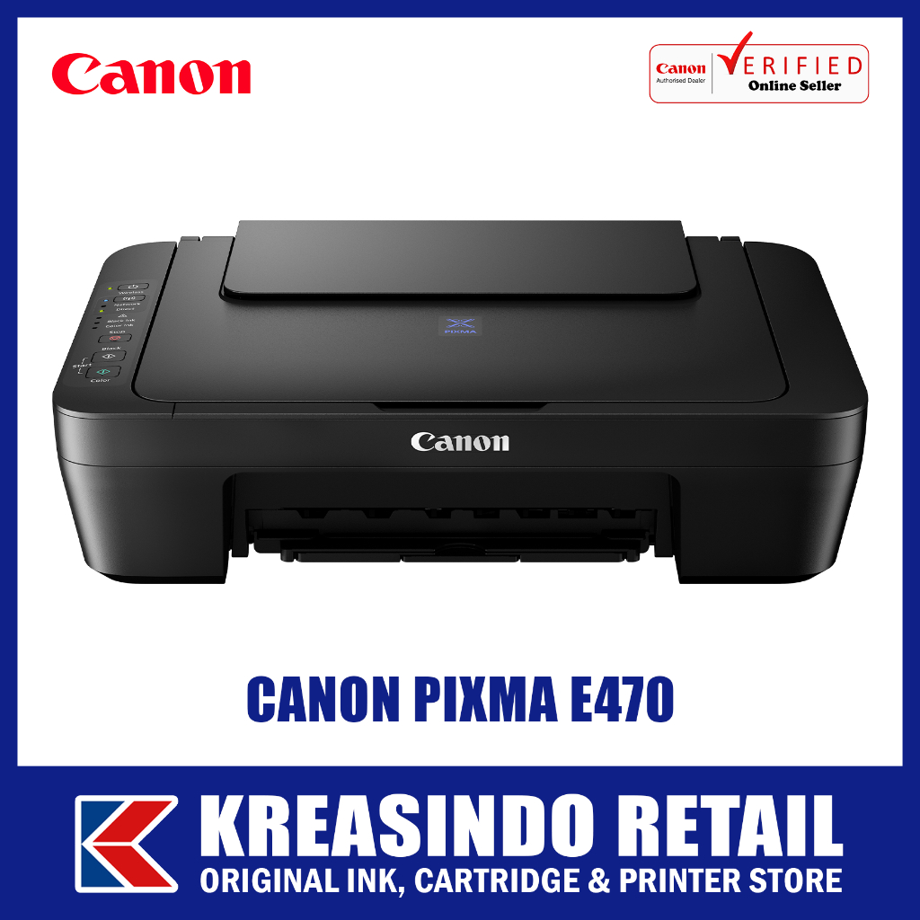 Canon Pixma E470 E 470 WiFi All-in-One Printer