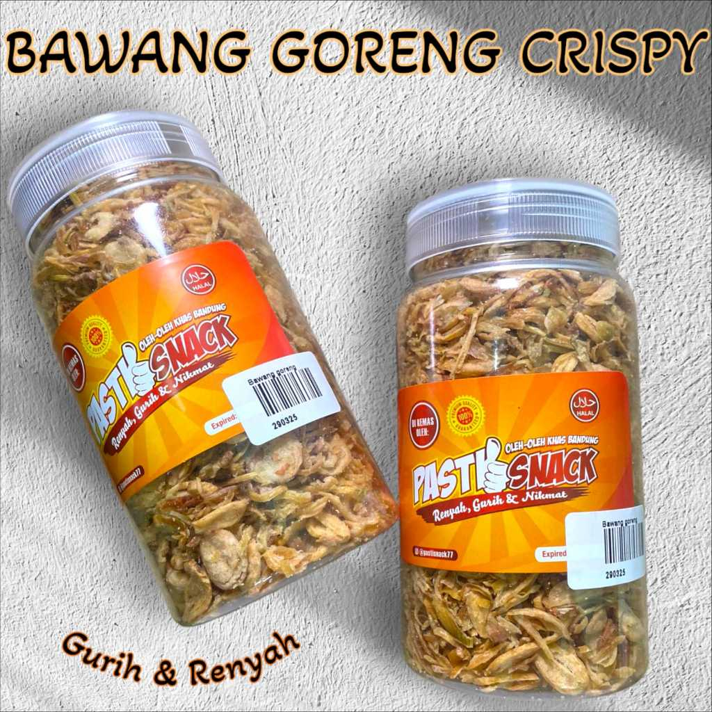 

BAWANG GORENG CRISPY 200GR | FRIED SHALLOTS 200GR