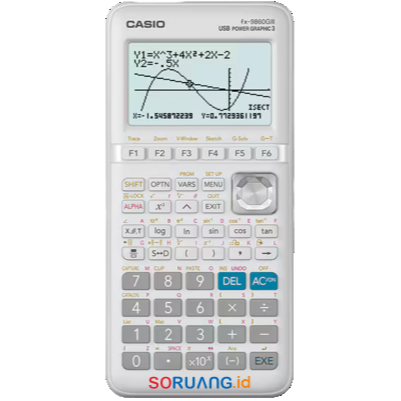 

Casio fx-9860GIII | Kalkulator Grafik | 2900 fungsi | Python | Sekolah - Kuliah