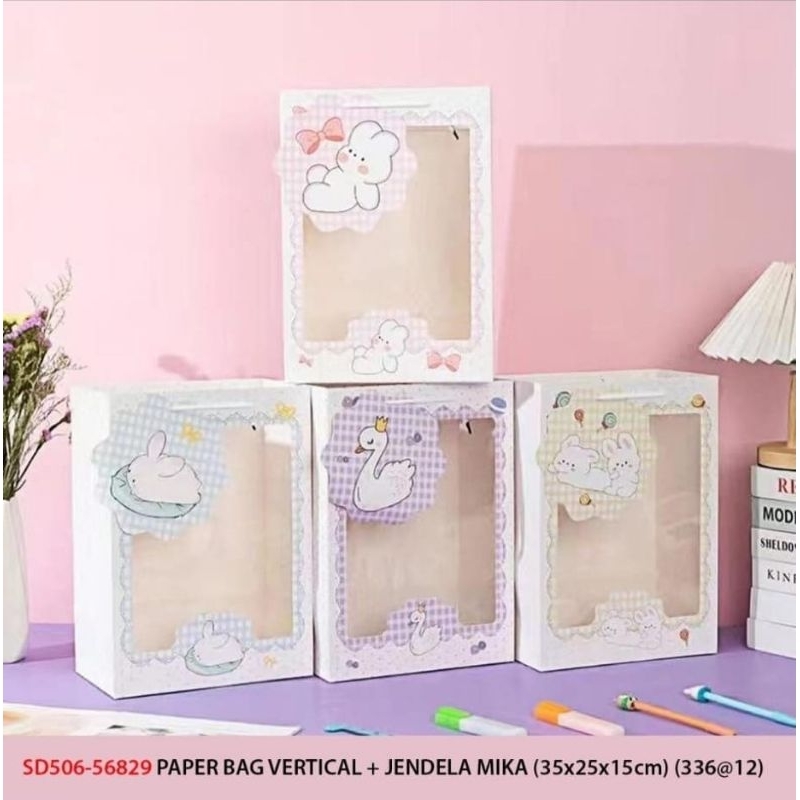 

PAPER BAG VERTICAL+MIKA /SD506