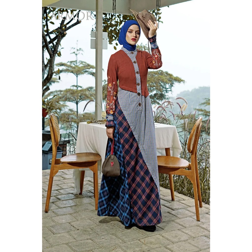 Gamis Cordelia Stall TUNEECA T-0924016, Dress TUNEECA original, Tuneeca official, Gamis Tuneeca orig