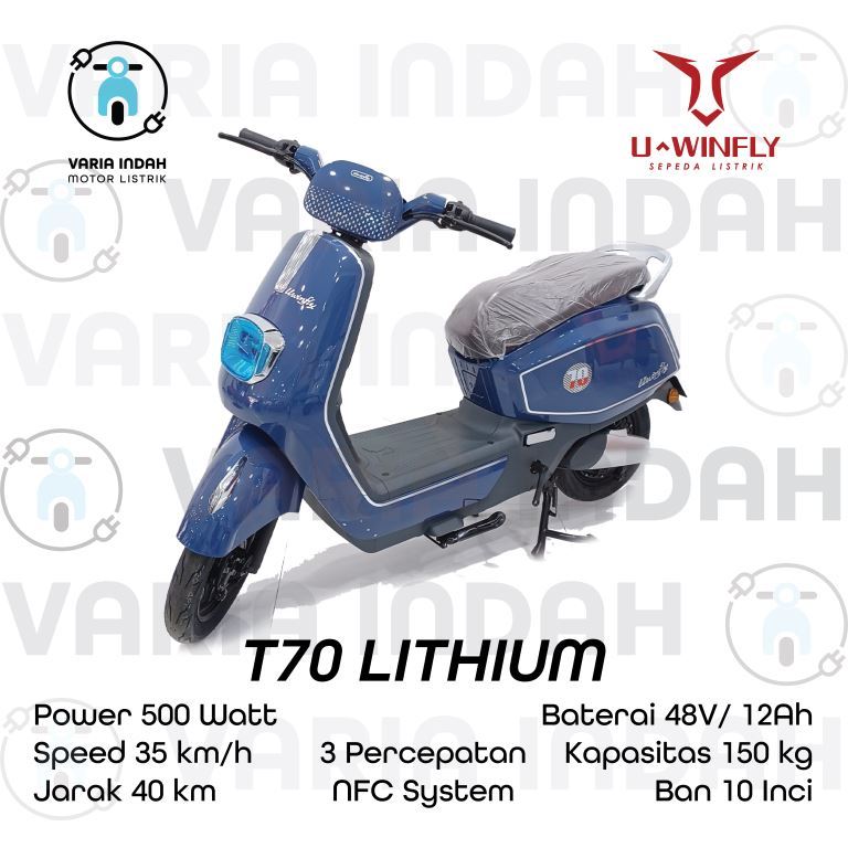 Sepeda Listrik Uwinfly T70
