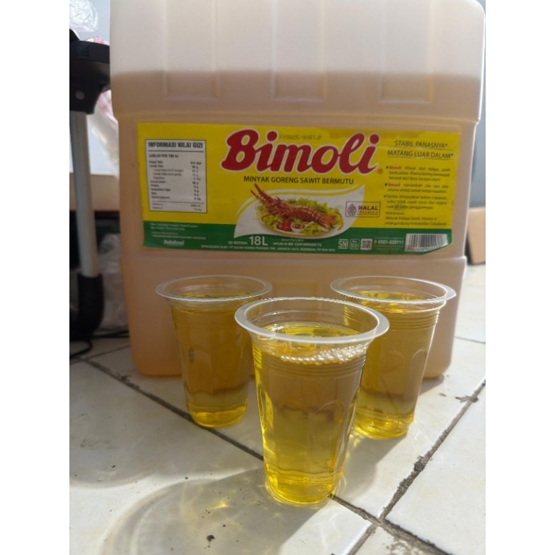 

Minyak Goreng Bimoli 220ml Gelasan