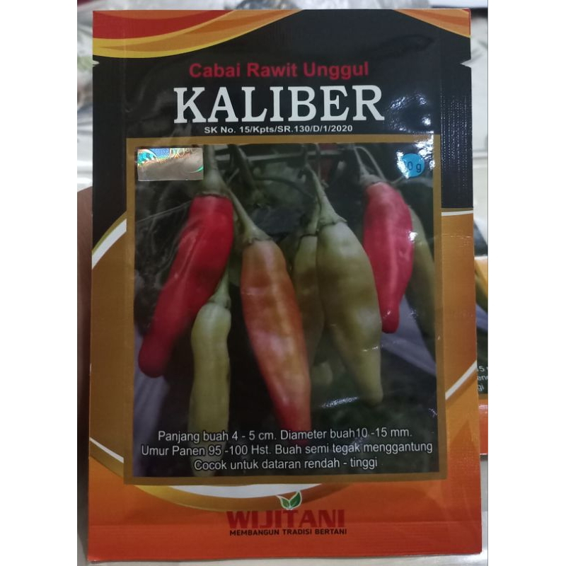 Benih Cabei Rawit KALIBER 10 Gram Wijitani