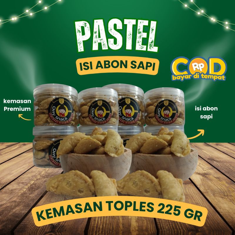 

Pastel Isi Abon Sapi Toples 225gram by Cemal Cemil