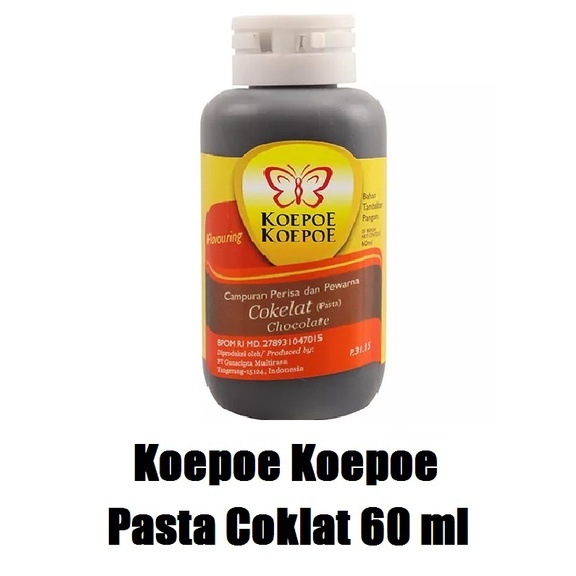 

KOEPOE KOEPOE Cokelat Perisa Pasta Coklat 60 ml