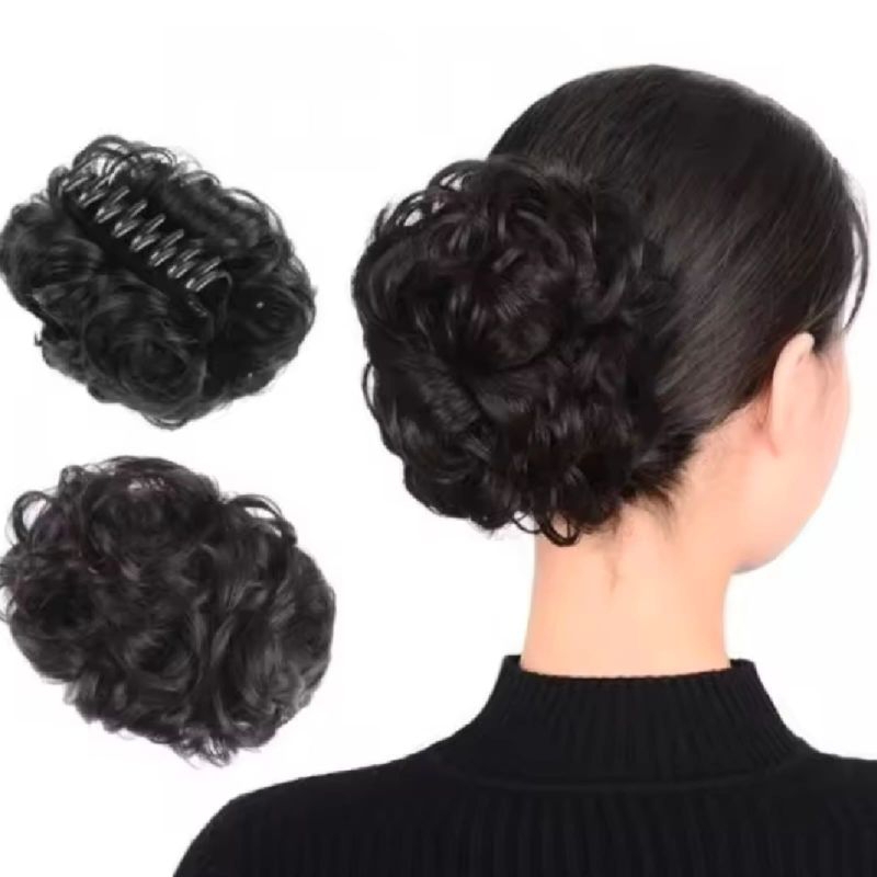 Jepit Rambut Palsu / Jepit Wig Rambut / Jepit Sanggul /Jepit Acak / sanggul acardion