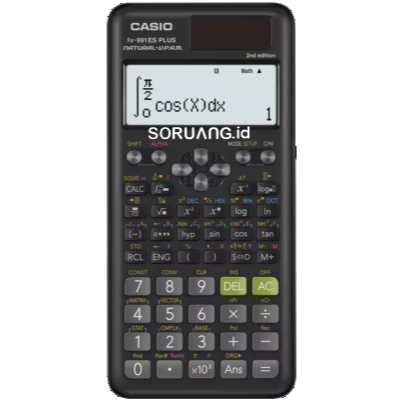 

Casio fx-991ES PLUS-2 | Kalkulator Ilmiah Standar | 417 fungsi | Sekolah SMK | Kuliah Vokasi