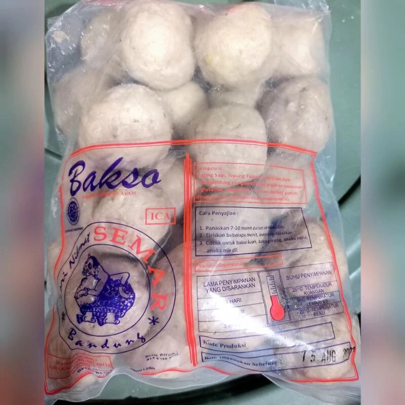 

BAKSO SEMAR ISI 25/ BASO URAT HALUS MERK SEMAR KODE BR BANDUNG