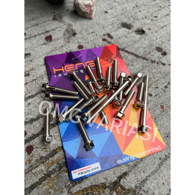 BAUT BLOK MESIN RXKING RZX RX KING BAUT MODEL 2 KUNCI MESIN BLOC KIRI KANAN SET