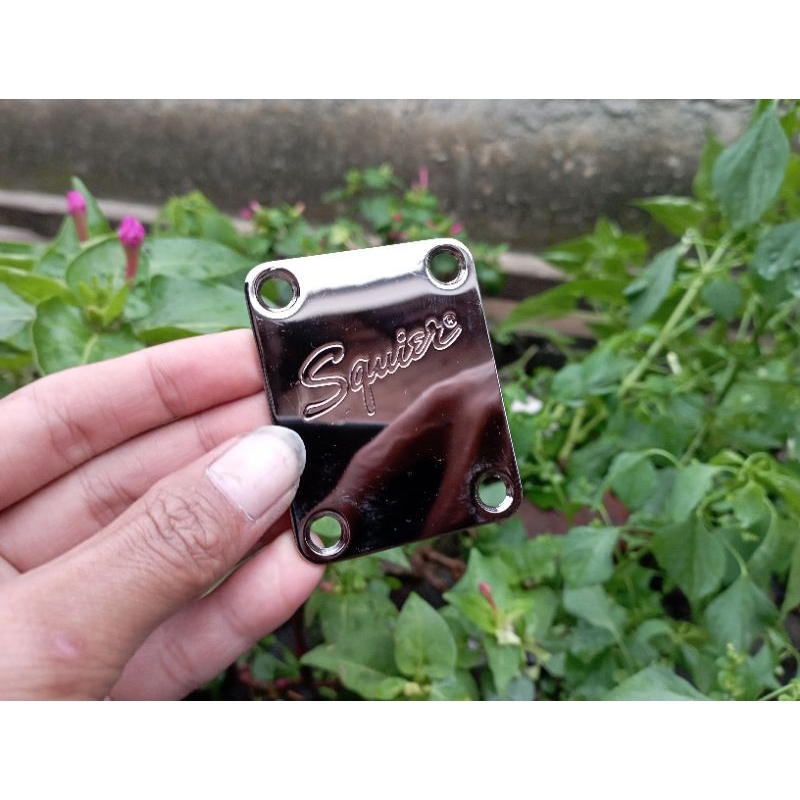 Neck Plate Join Gitar Squier Original Cosmo