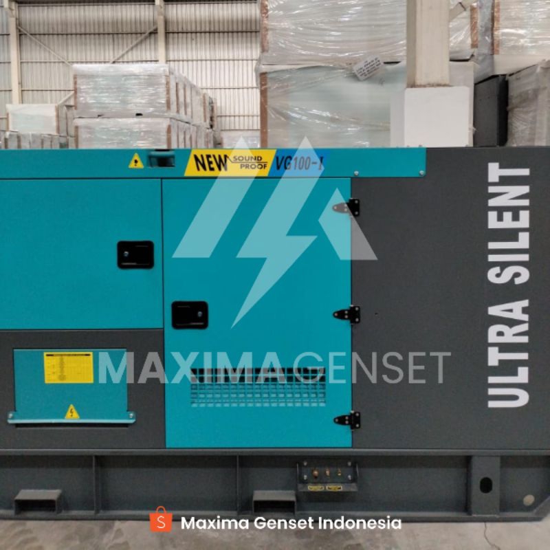 Genset 60 KVA - PERKINS 53000 Watt - Genset Ultra Silent - Genset Solar -  Genset Diesel