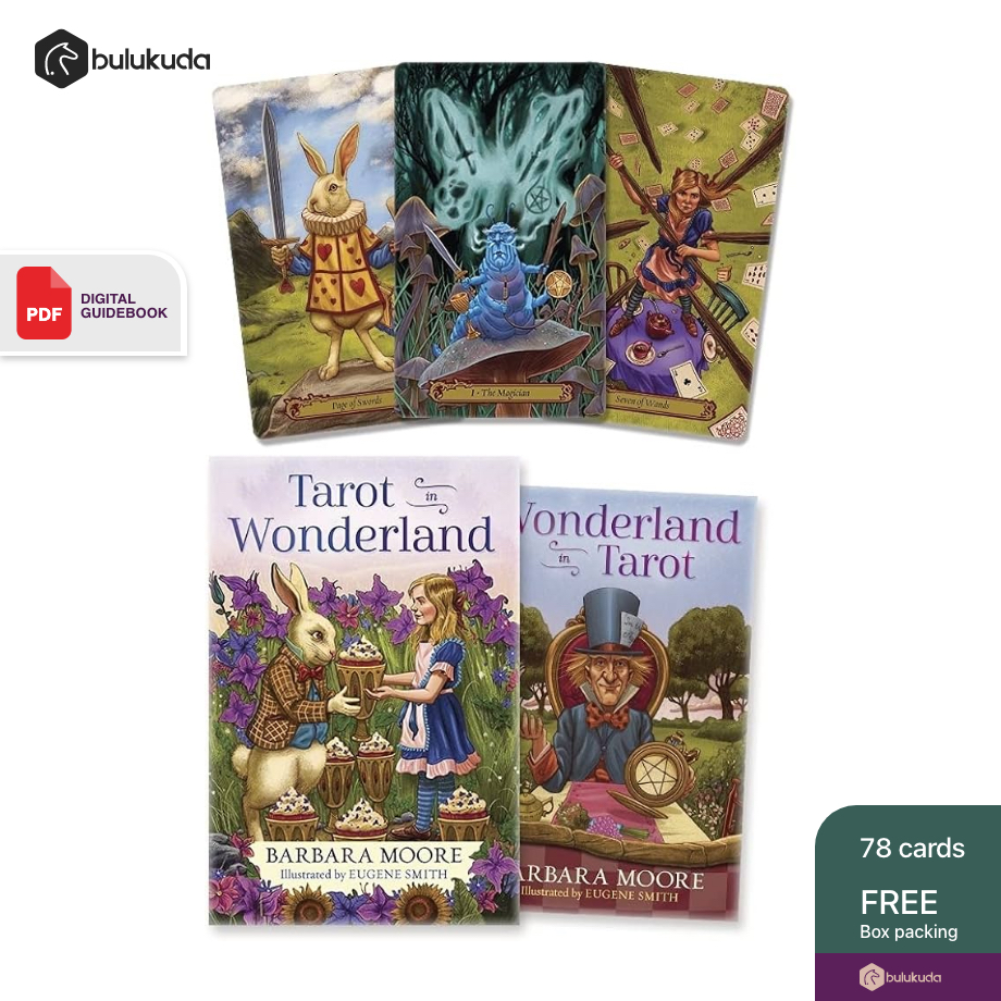 Kartu Tarot 78 Lembar dengan Panduan PDF Bahasa Inggris - Ukuran Mini