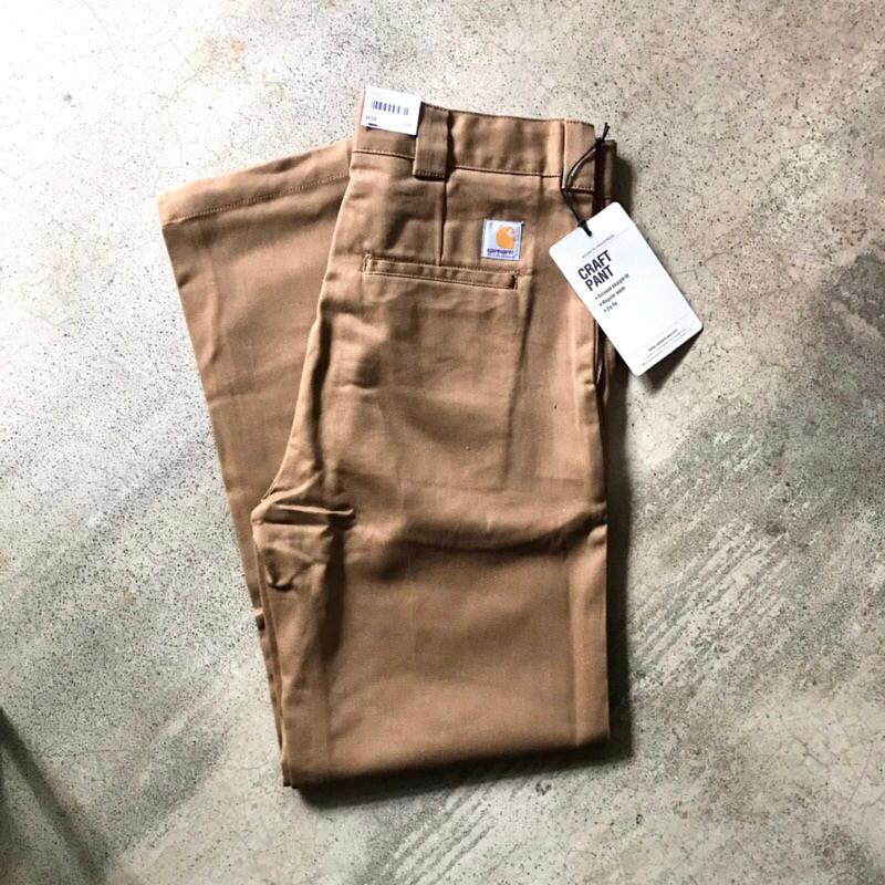 Carhartt WIP Pants - ‘Craft Pants Griffith’ Brown