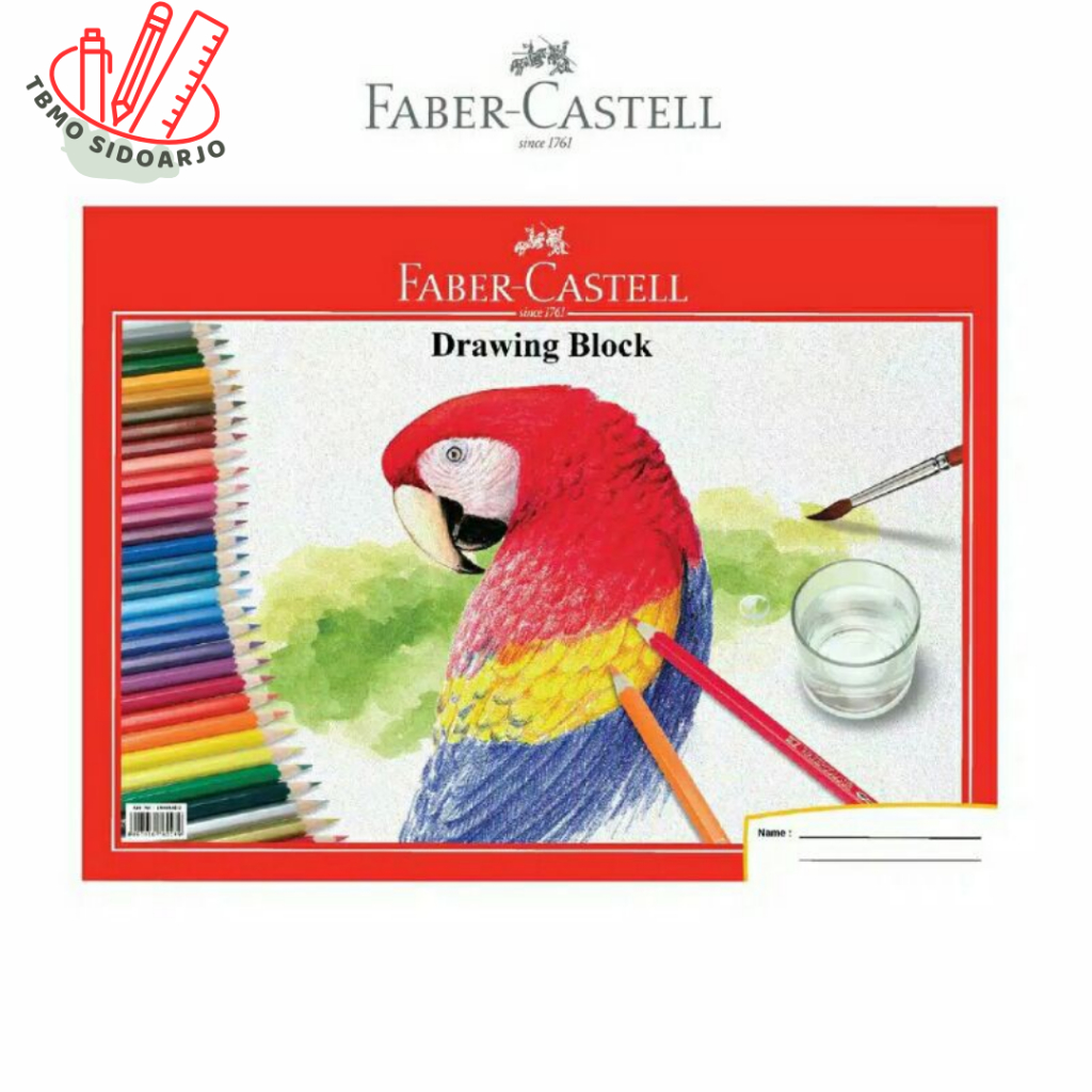 

TBMO Faber-Castell Drawing Book A4 1740A4 / Buku Gambar A4