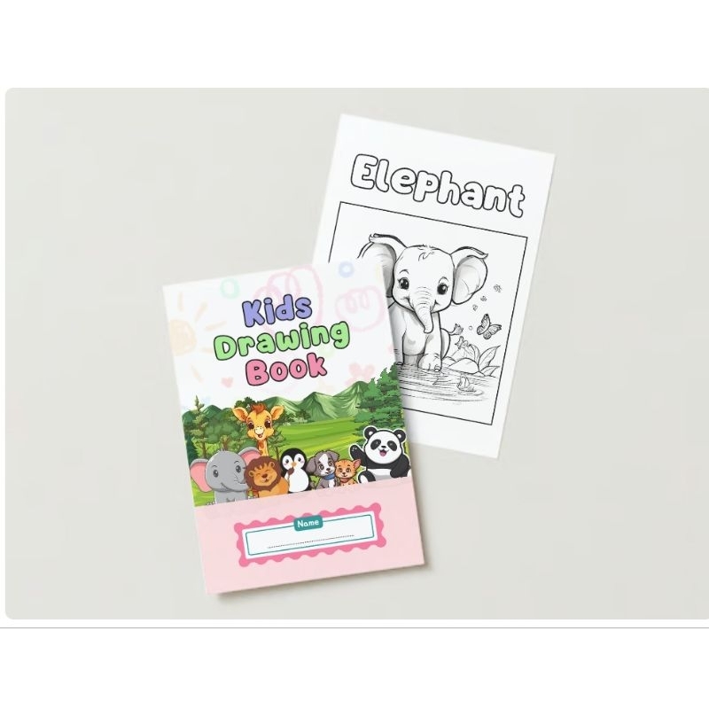 

animal coloring book