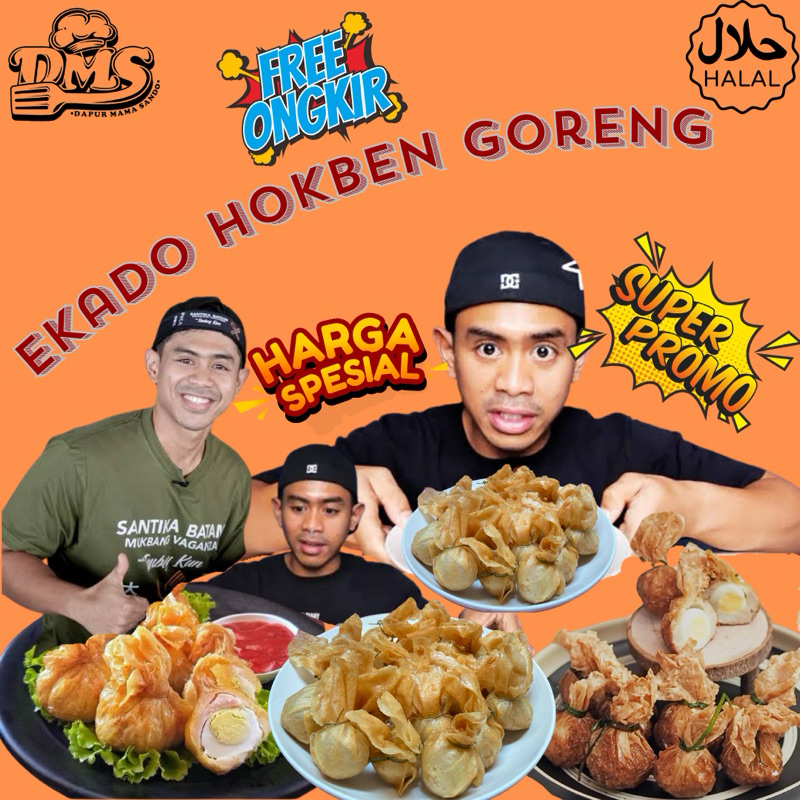 [ TERMURAH ] EKADO FROZEN JAMUR HOKBEN FROZEN EKADO BEKU EKADO FROZEN FOOD HOMADE EKADO HALAL EGGKAD