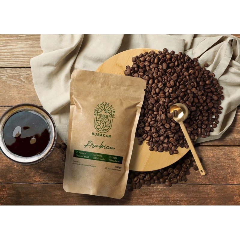 

Kopi pucuk slimas arabica 100 gram