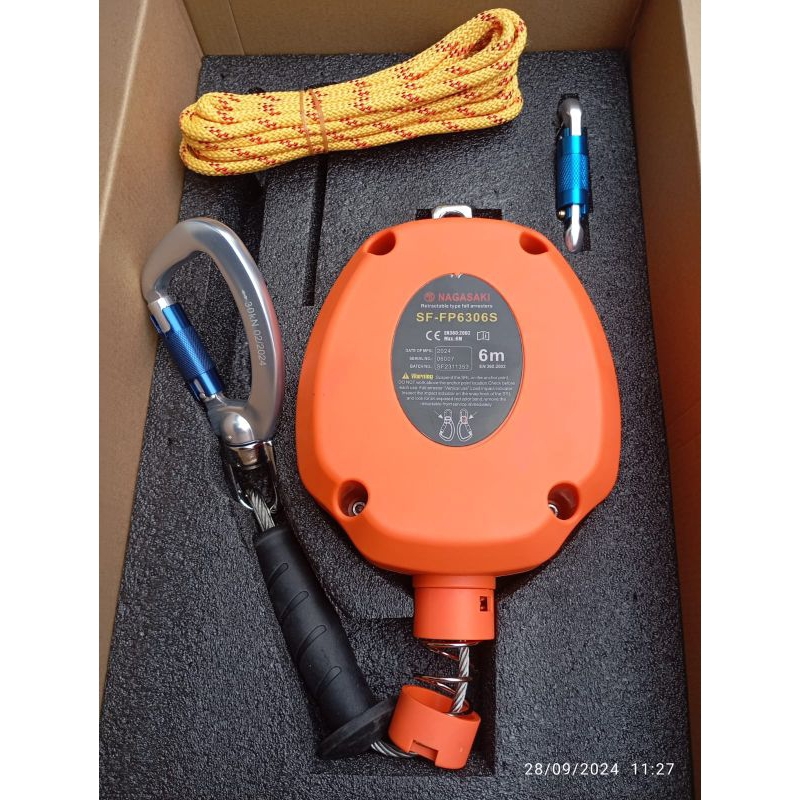 Fall Arester Retractable 6 meter Nagasaki Safety Prevention