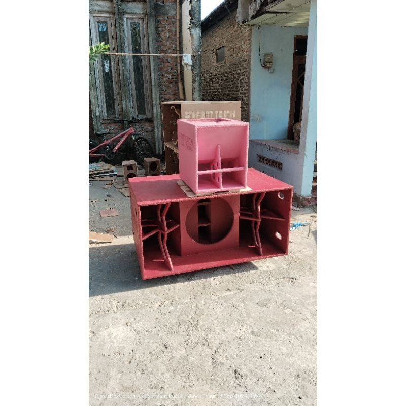 1paket box nmex 18inc & cla 12in singgel