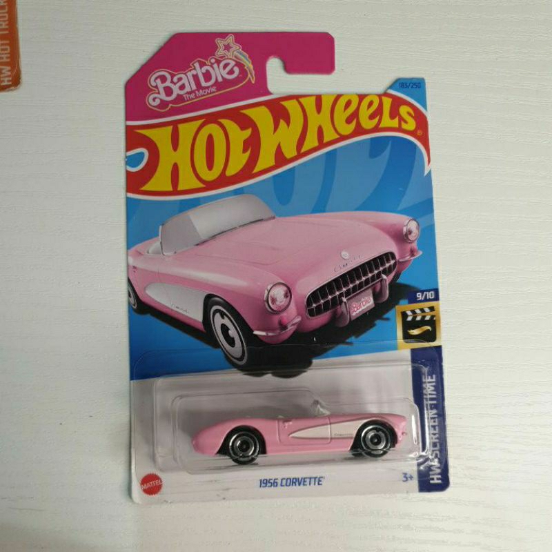 hotwheels barbie 1956 corvette