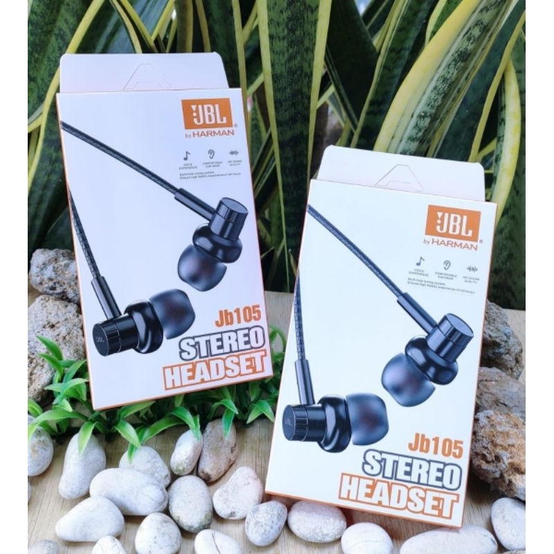 HANDFREE JBL JB 105 HEADSET STEREO HEADPHONE EARPHONE