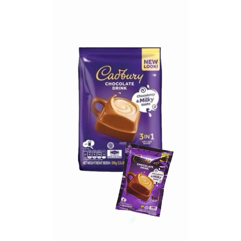 

Cadburry drink 3in1 1pack minuman coklat premium