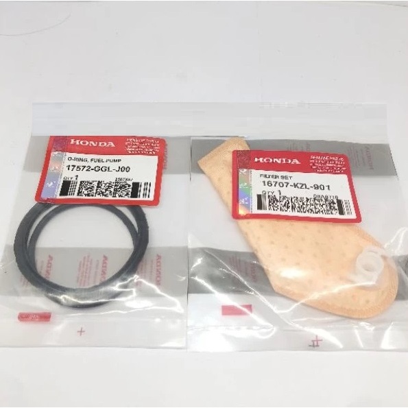 Filter Fuel Pump + Oring Fuel Pump Honda Beat Fi Scoopy Fi Vario 110 Fi Starter Kasar (KZL)