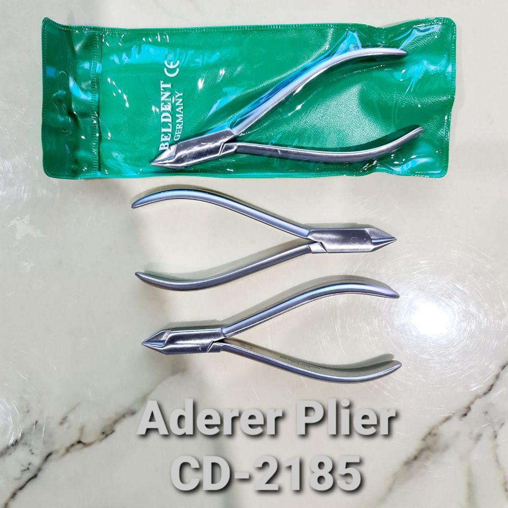 Beldent Aderer Plier / Tang tiga jari Ortho / Tang 3 Jari Gigi Dental