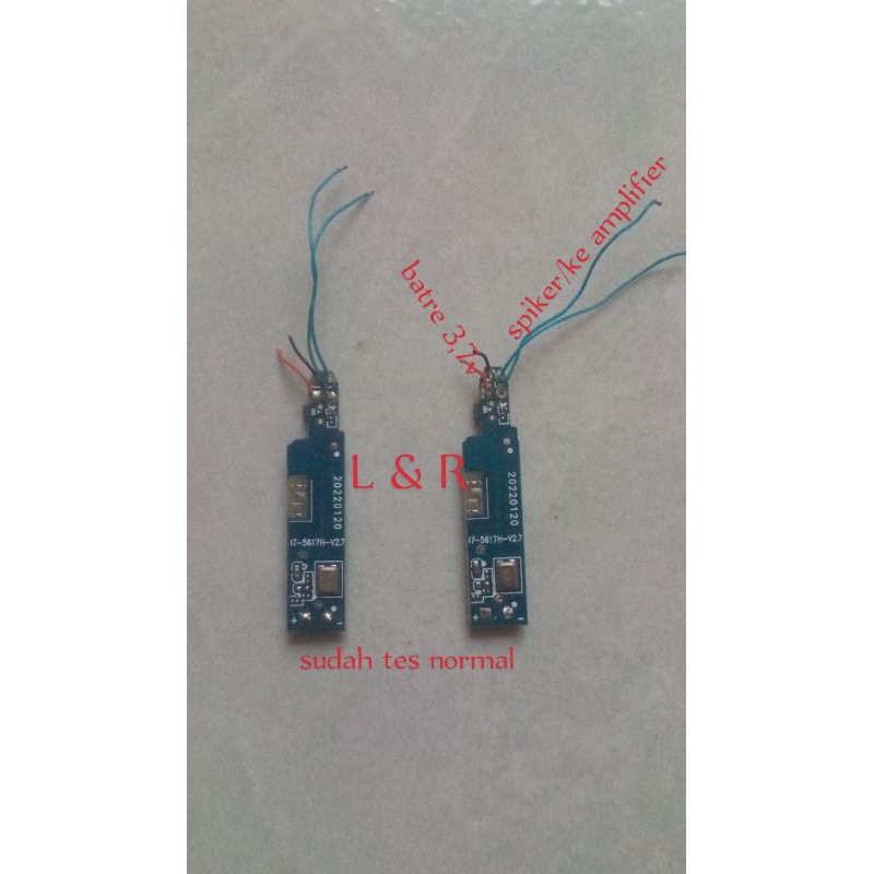 sepasang modul blutut henset tws untuk diy