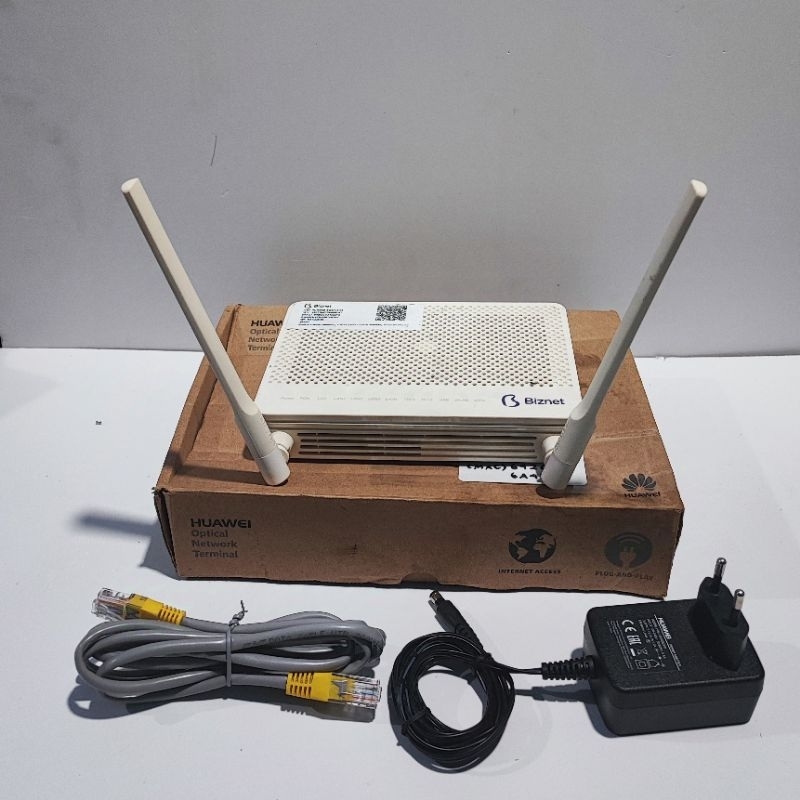 modem router huawei GPON terminal echolife EG8245H5 bekas biznet mulus
