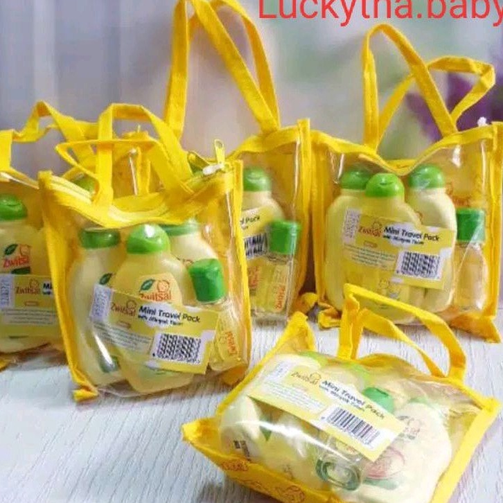 Paket Khusus  zwitsal gift set sabun sampohair lotion baby powder aloe veraminyak telon  zwitsal min