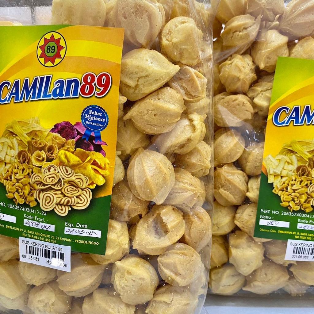 

250 GR SUS KERING BULAT ORIGINAL CAMILAN SNACK 89