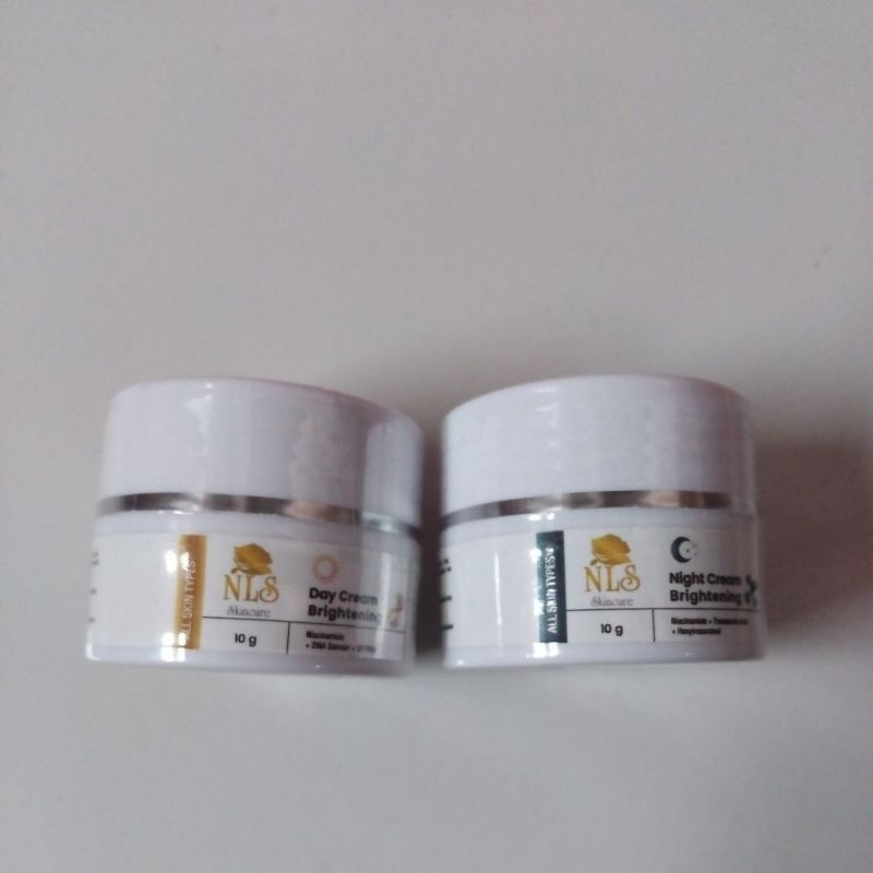 krim siang dan krim malam nls skincare