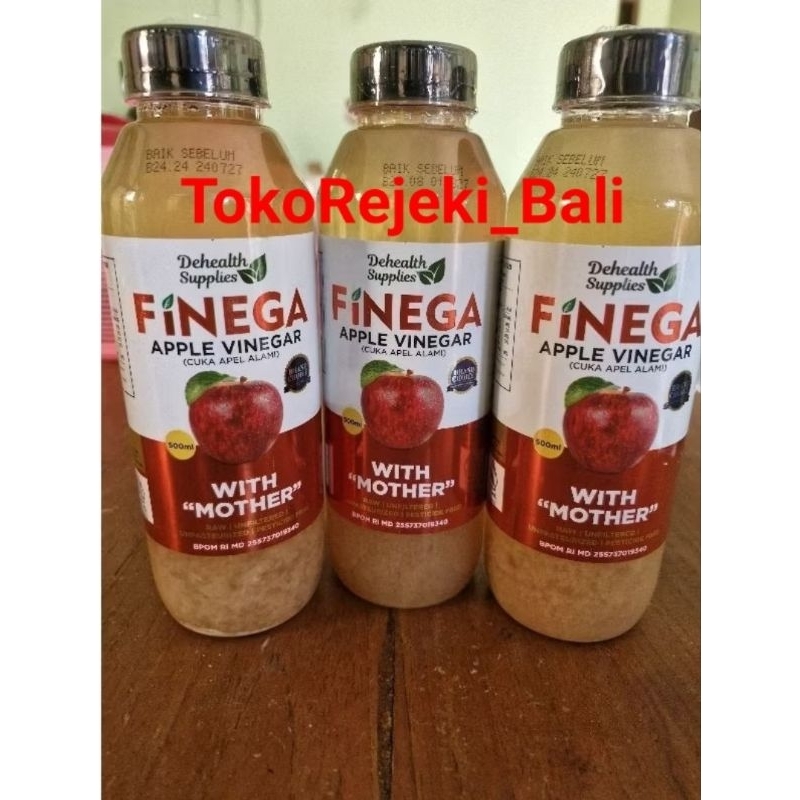 TokoRejeki_Bali (instant kurir) || Dehealth Supplies Finega/Vinega Apple Cider Vinegar with mother F