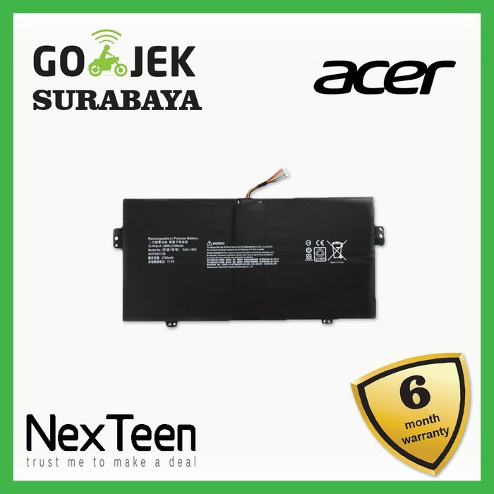 Original Baterai Acer Swift 7 S7-317 SF713-51 SF714-51 SQU-1605 41CP3
