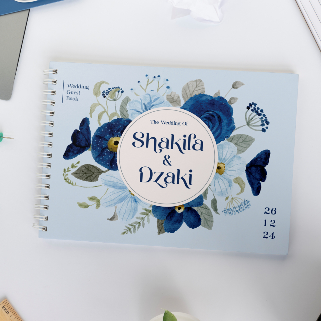 

HARDCOVER / BUKU TAMU CUSTOM NAMA / BUKU TAMU MURAH / BUKU TAMU ELEGANT / BIRU