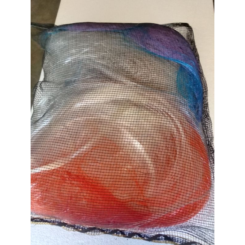 jaring nelayan bekas untuk filter kolam
