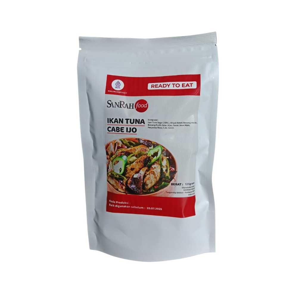 

Ready to eat Tuna Cabe Ijo 135gram | Makanan Siap Santap