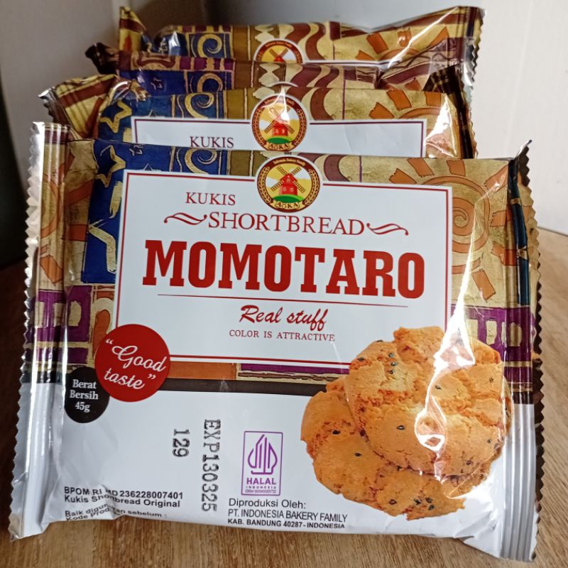 

Aoka Momotaro Shortbread cookies 55 gr