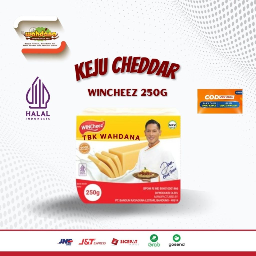 

Keju Cheddar Wincheez 250g