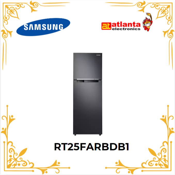 KULKAS 2 PINTU INVERTER SAMSUNG RT25FARBDB1