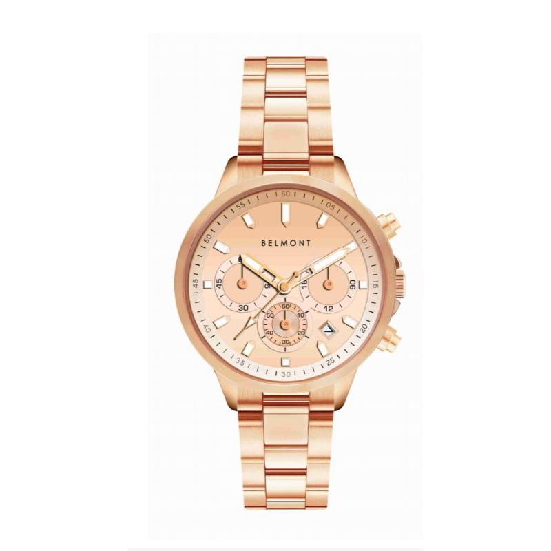 Jam Tangan Wanita terbaru Belmont original Warna Gold mewah elegant